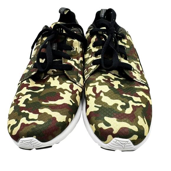 PUMA‎ NEW Men\'s 9 Women\'s 10.5 Carson Runner Army Camo Athletic Shoes Sneakers